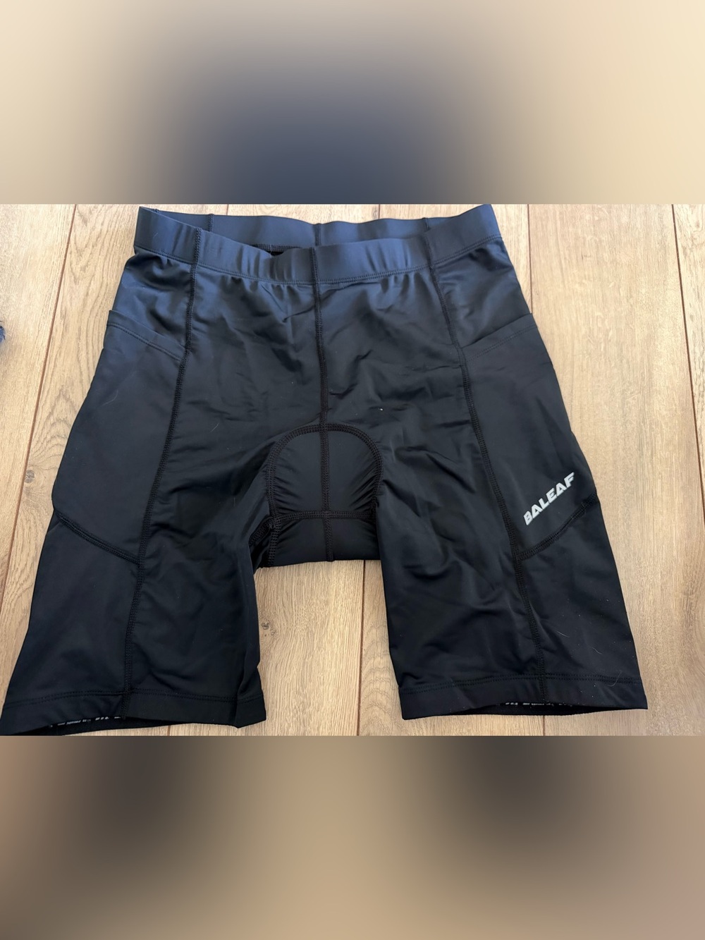Baleaf Black Men’s Padded Cycling Shorts